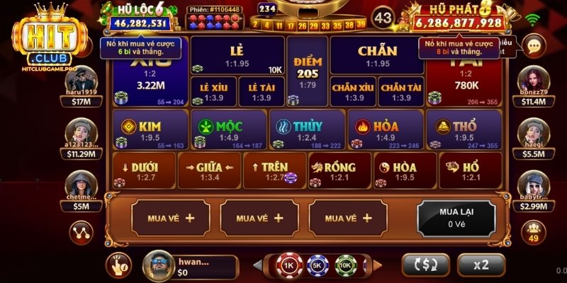 Cược Keno Lộc Phát tài xỉu chẵn lẻ
